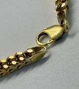 14K Yellow Franco Cuban Bracelet