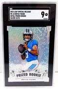 Bryce Young Rookie Football Card, 10 of 25, 9 Mint