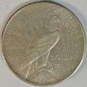 Rare 1934-S Peace Silver Dollar in AU, fully struck