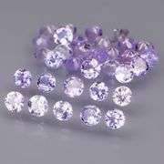 Sparkling 4.06ct 20 piece Tanzanite set