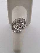 CERTIFIED 18K WHITE GOLD DIAMOND RING