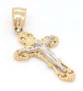 10kt Yellow gold cross pendant