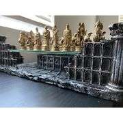 Roman Gladiators Coliseum Chess Set