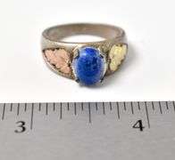 Lapis Lazuli Gemstone Ring in Sterling Silver