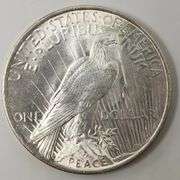 1923 Silver Peace Dollar, Circulated