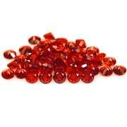 Glittering 5.17ct set of top orange red Garnets!