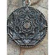 Flower of Life Sterling Silver Mandala