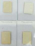 4 Topps 1962 Baseball Stamps