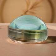 Brass Magnifying Glass Paperweight