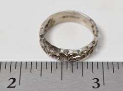 Multi Hearts Ring in Sterling Silver 2.1grams Size 5 3/4