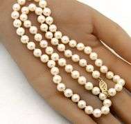 6mm Cream pearl necklace