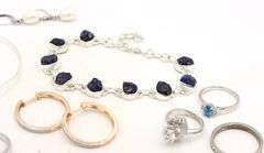 Group lot of Vintage 925 sterling silver mixed jewelry