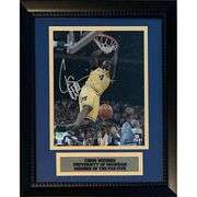Chris Webber Autographed Michigan Fab 5 Photo with COA
