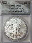 2013 S - MS 69 American Silver Eagle