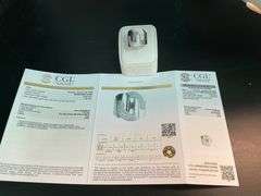 CERTIFIED BRAND NEW 18K WHITE GOLD DIAMOND RING