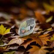 Beautiful Large 8 Ct. Rare Forrest Green Cushion Cut Fire Moissanite