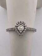CERTIFIED BRAND NEW 14K WHITE GOLD DIAMOND ENGAGEMENT RING