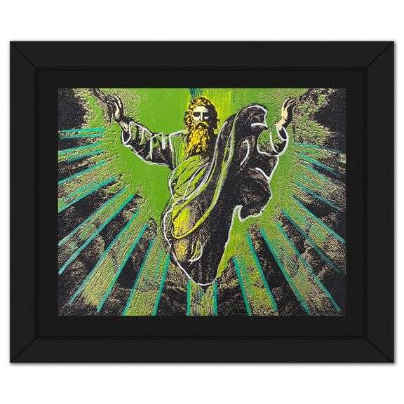 The Creation by Steve Kaufman (1960-2010)