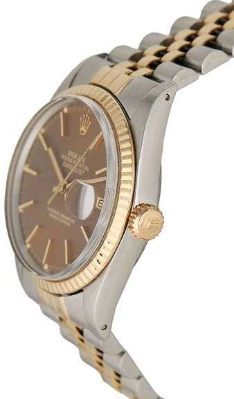 Rolex Datejust 16013, 36mm, Tropical Brown Dial, Two Tone Watch