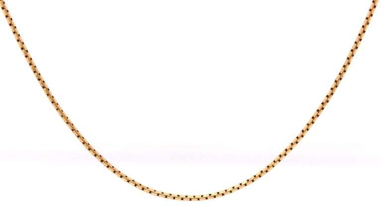 Italian 14kt Yellow gold chain necklace