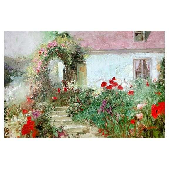 Colorful Archway by Pino (1939-2010)