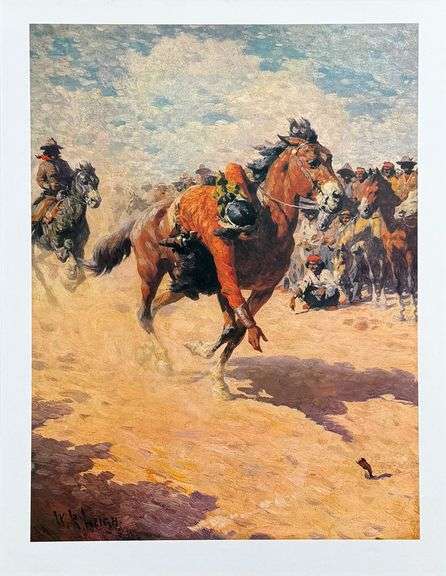 Collectible William R. Leigh, Western Sports