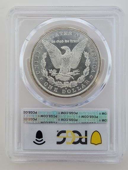 1879 S Morgan Silver Dollar, PCGS MS64