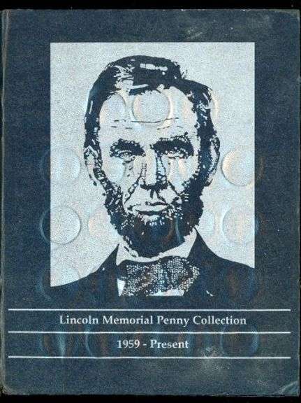 Album of 68 Different BU Lincoln Cents: 1959-1997