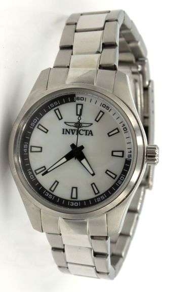 Invicta Specialty ladies mother of pearl dial quartz watch