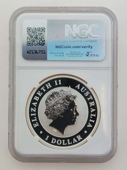 2017 P Australian Koala, NGC MS69