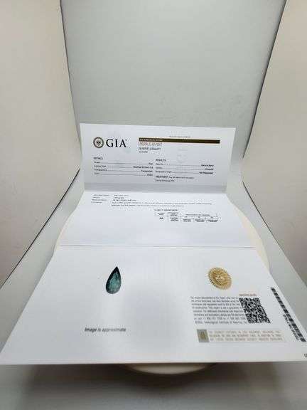 GIA Certified 7.03 CT Emerald