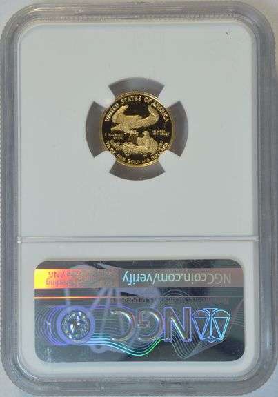 Flawless Ultra Cameo Proof 2020-W $5 Gold Eagle. NGC PF70UC