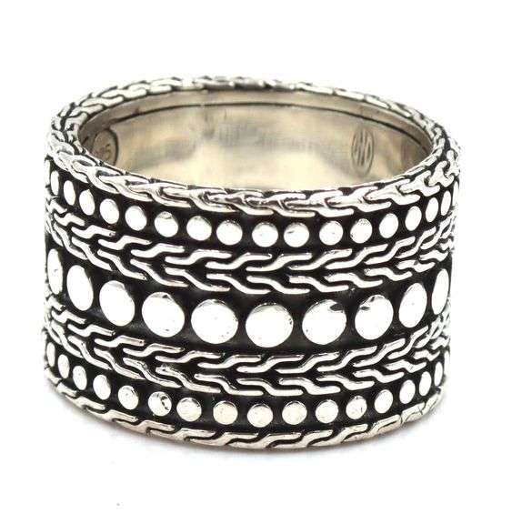 John Hardy 15.5mm Dot ring