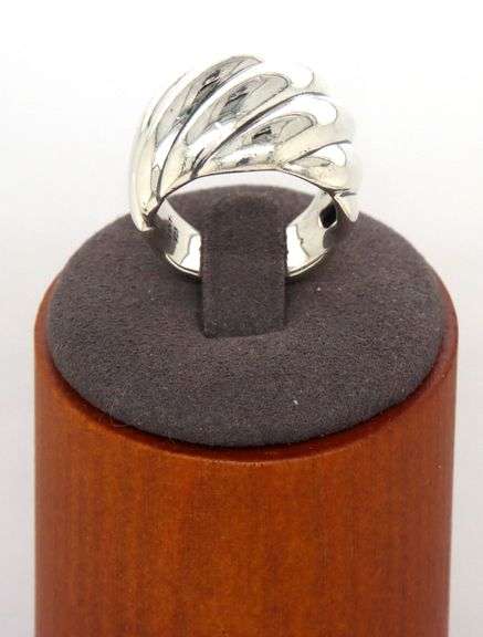 925 Sterling silver David Yurman Sculpted Cable ring