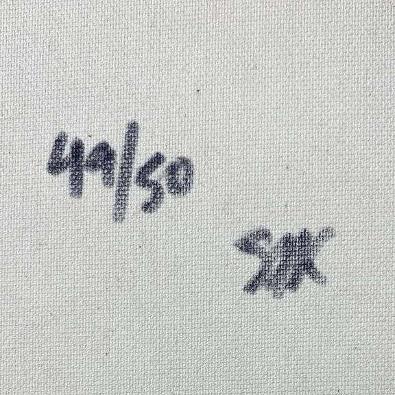 Woodstock Ticket by Steve Kaufman (1960-2010)