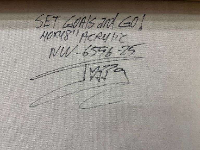 Remarkable original by Jozza Jozza Set Goals and Go!