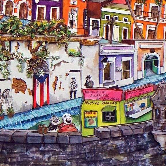 Old San Juan by Linnea Pergola