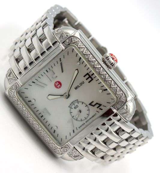 Michelle Milou diamond watch