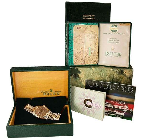 Rolex Datejust 16013, 36mm, Tropical Brown Dial, Two Tone Watch