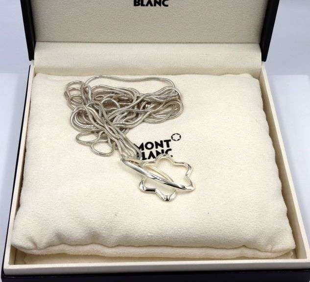 Montblanc Lariat necklace in 925 sterling silver