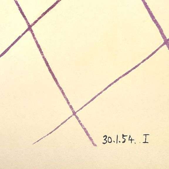 Carnet de Californie 30.1.54-I by Picasso (1881-1973)