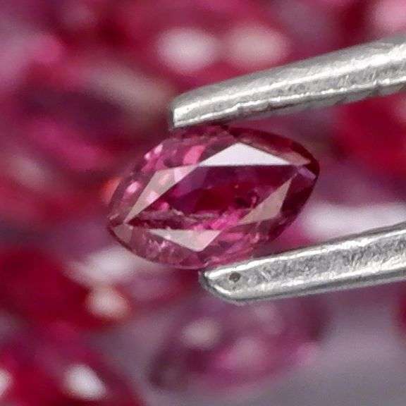 Bold 5.46ct violet red pure Ruby set -Untreated!!!
