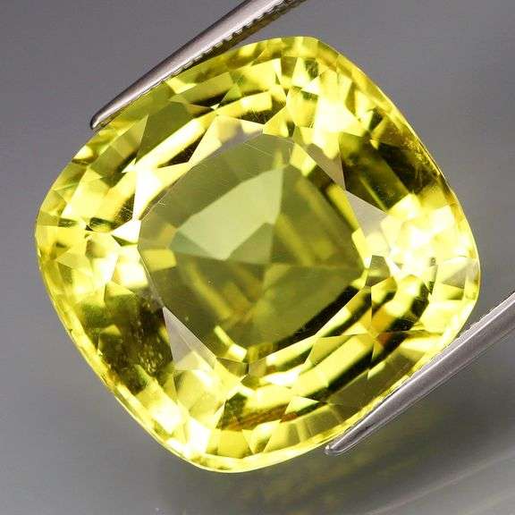 Large and sparkling! 29.13ct lemon yellow Citrine!
