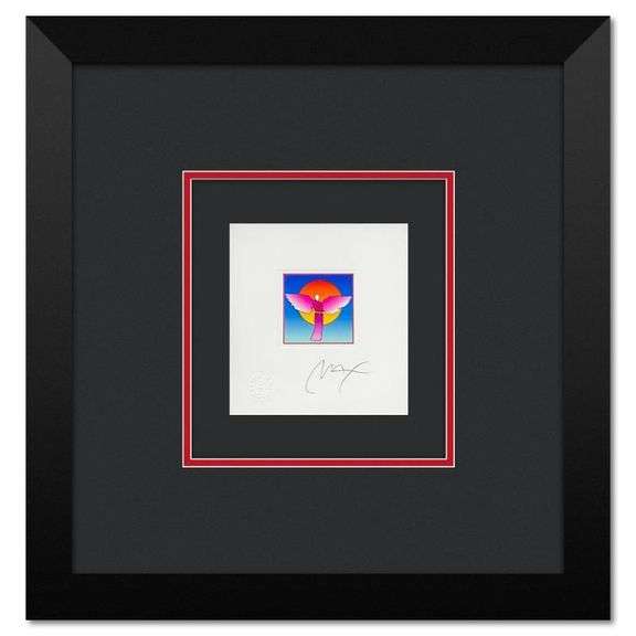 Angel with Sun Ver II by Peter Max