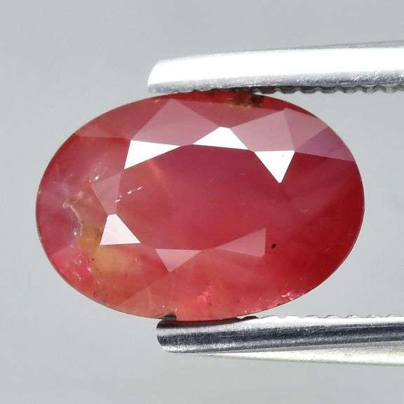 Rare! Untreated! Actual faceted Pakistan Ruby!!!