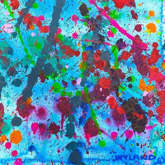 Untitled Abstract by Wyland