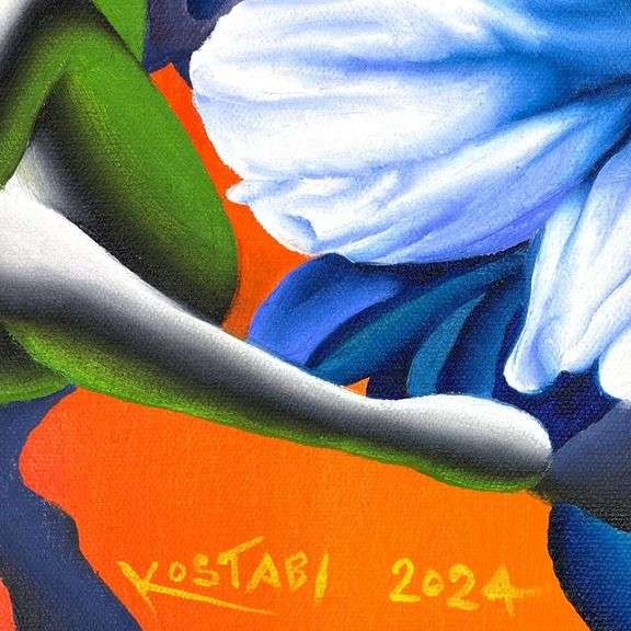 Radiant Bliss by Mark Kostabi