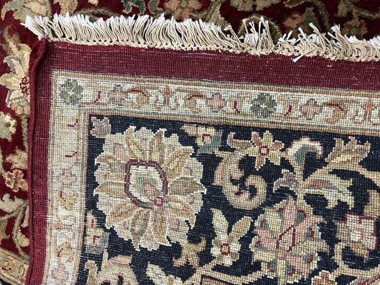 Handmade 7.2x7.2 Square Rug