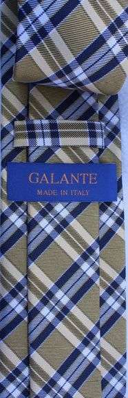 Fine Quality Italian Hand Made Silk Tie By Galante