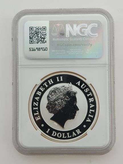 2017 P Australian Koala, NGC MS70